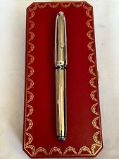 Cartier Dandy Blue Section Limited Edition of 1847 FP, 18K Fine Nib-VG Condition picture