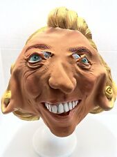 Vintage Rare 1993 Hillary Clinton Latex Full Face Mask Halloween Mask Illusion picture