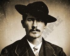 Portrait of Wyatt Earp Old West Lawman Gun Fighter Law Dog 8