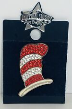 Rare Dr. Suess Universal Studios Trading Pin Cat in the Hat Rhinestones 2008 New picture