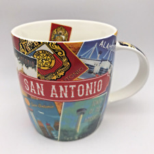 San Antonio Texas Colorful Coffee Mug Cup Porcelain Souvenir Unique picture