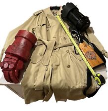 Hellboy Cosplay costume Handmade: Big Baby Gun 1:1, M/L Right Hand, Trench Coat picture