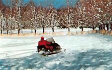 Champion, PA Pennsylvania  SEVEN SPRINGS MOUNTAIN RESORT  Snowmobile  Postcard picture