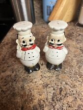 Vintage Italian Chef Salt and Pepper Shakers Made in Japan picture