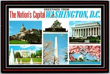 POSTCARD WASHINGTON, D.C. Greetings from the Nation's Capital picture