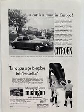 1961 Citroen Print Ad picture