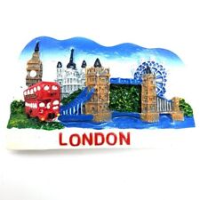 London Eye Fridge Magnet Travel Souvenir Big Ben Double Decker Bus England Gifts picture