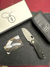 Urban EDC F5.5 - Black micarta M390 Acid etched Limited Edition (Exclusive) picture