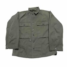 Vintage 40s US Military HBT Field Shirt Mens 36 Regular WW2 WWII M-43 13 Star picture