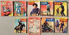 Silver Age Sun Comics Billy the Kid Western Lot 9 Issues 1950s picture