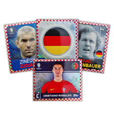 Topps UEFA EURO 2024 - Red Border Parallel Stickers - Choose from All 100 picture