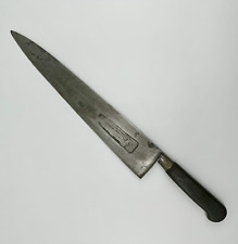 Antique Dufresne & Co. La Trompette 1878 France Sabatier Chef Knife 12