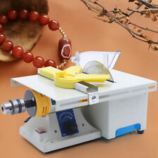 Gem Polishing Grinding Machine Mini Table Rock Saw Jewelry Lapidary Equipment  picture