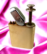 1940's ART DECO Brass Lady Lynn Cigarette Lighter Style Pump Perfume Atomizer picture