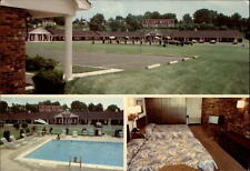 Kentucky Berea Holiday Motel swimming pool interior exterior ~ postcard sku561 picture