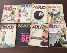 A lot of Eight 1963 mad magazines 25 Cents Very Good Condition picture