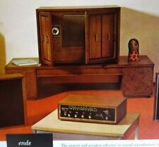 Seeburg Audiomation Stereo System 1968 Original Vintage Phonograph Music Artwork picture