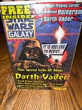 Topps Star Wars Galaxy Magazine #11 1997 Darth Vader Kenner Sealed + BB picture