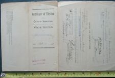 Rare L&G Lalance & Grosjean Woodhaven Queens New York City NYC Election Oath picture
