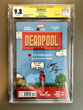 Deadpool #11 Hastings Variant CGC 9.8 - Mario 8-bit - signed - not Liefeld yet picture