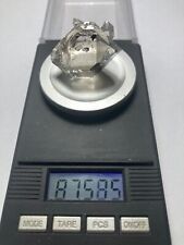 Herkimer NY AA + Diamond NEW TREASURE BOX 32mm x 27mm,  87.6 ct sec A2 picture