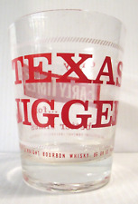 Vintage Texas Jigger Early Times Bourbon Whiskey Distillery Highball Glass picture