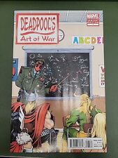 DEADPOOL'S ART OF WAR #1 BURNHAM 1 IN 25 VARIANT MARVEL COMICS 2014 RARE  picture