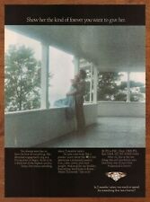 1986 De Beers Diamonds Vintage Print Ad/Poster Wedding Ring Retro 80s Art Décor  picture