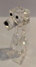 Swarovski Crystal Dog Figurine Collectible 7635 RETIRED No Box 2