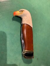 Franklin Mint- Eagle Head Folding Collectible Knife without case picture