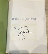 Giada De Laurentiis autographed signed auto Feel Good Food hardcover cookbook picture