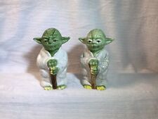 Vintage Star Wars Sigma The Tastesetter Yoda Salt & Pepper Shakers Ceramic  picture