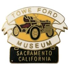 Vintage Towe Ford Museum Sacramento California Travel Souvenir Pin picture