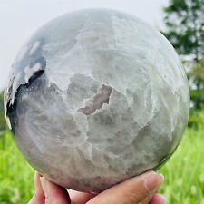 7.01LB natural Explosive crystal agate quartz sphere crystal ball healing picture
