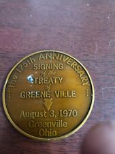 Vintage Commemorative Coin 175th Anniversary Treaty Of Greene Ville 1970 #177 picture