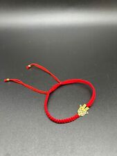 Kabbalah string Success Small Hamsa Red Rope Macrame Bracelet picture
