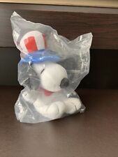 Collectible METLIFE SNOOPY USA Political Uncle Sam PLUSH PEANUTS Toy NIB  picture