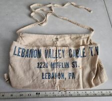 Vintage Lebanon Valley Cable TV Advertising Nail Apron picture