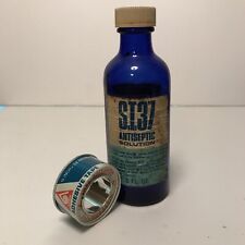 Vintage S.T. 37 Antiseptic Bottle & Acme Adhesive Tape Roll picture