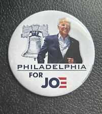 Joe Biden  Presidential Campaign Button  2020 Philadelphia For Joe picture