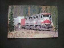 Railfans2 *336) Std Size Postcard, LMX Dash8-39B GE Locomotives, Loram Montana picture