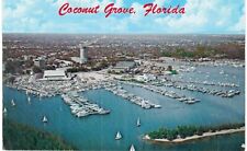 Coconut Grove Dinner Key Aerial 1960 FL  picture