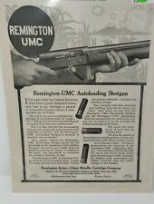 Vintage Antique Print Advertisement Ad 1913 Remington AMC Shotgun Rifle  picture