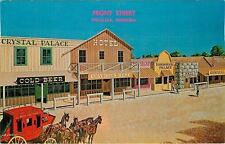 Ogallala NE~Stage Coach~Crystal, Tonsorial Palaces~Texas Trail Drives~1950s PC picture