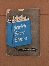 JEWISH SHORT STORIES 1945 By Ludwig Lewisohn picture