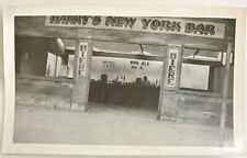 VINTAGE BW PHOTO -  Harry's New York Bar in France - Paris (?) picture