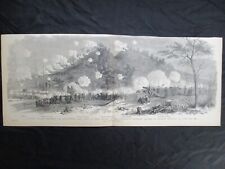 1885 Civil War Print - Sherman's Corps Attack Kennesaw Mountain, Georgia picture