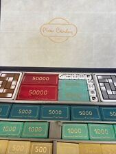 1970’s PIERRE CARDIN Paris SET POKER Bakelite CHIPS CARDS DICE  VELVET case C8 picture