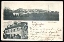 SWITZERLAND Gruss aus Frenkendorf Postcard 1902 Multiview Store picture