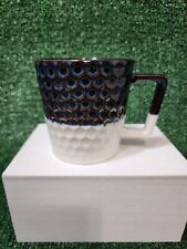 Starbucks 2017 Siren Scales Anniversary Blue & White Ceramic Mug 12 oz. picture